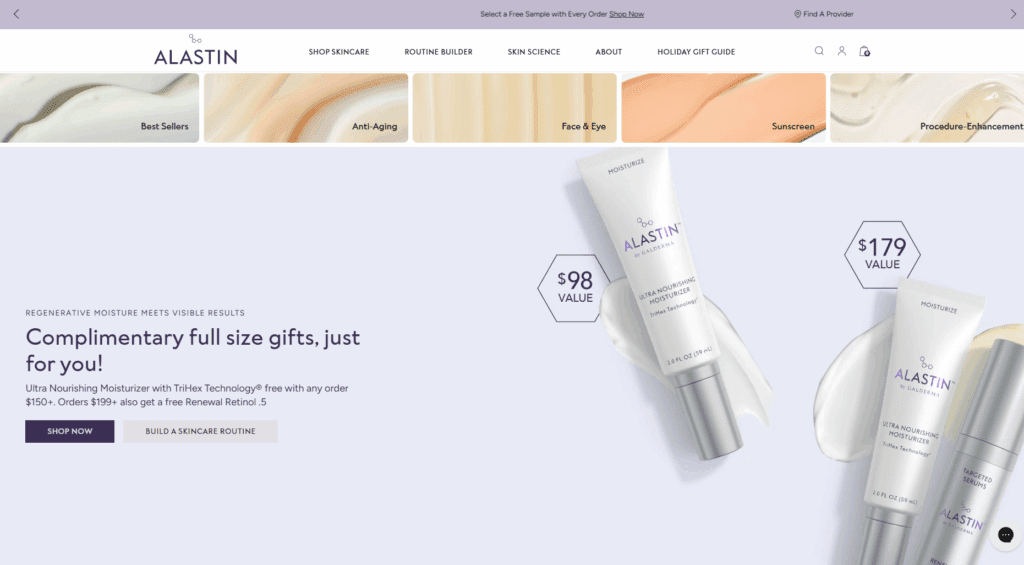 ALASTIN Skincare is a U.S. cosmeceutical brand renowned for its clinically proven, physician-dispensed products powered by TriHex Technology®, advancing skin regeneration, collagen renewal, and post-procedure recovery in the professional skincare market.